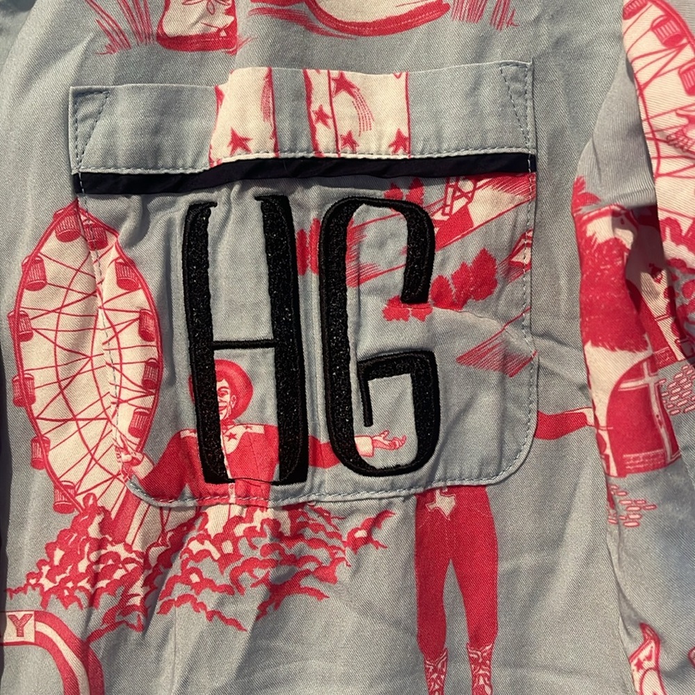 Katie Kime Dallas Toile Pajama Top - Picture 6 of 13